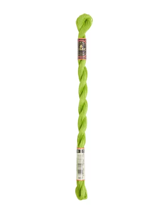 DMC Coton Perlé N° 8 (Art. 116) 907 Granny smith