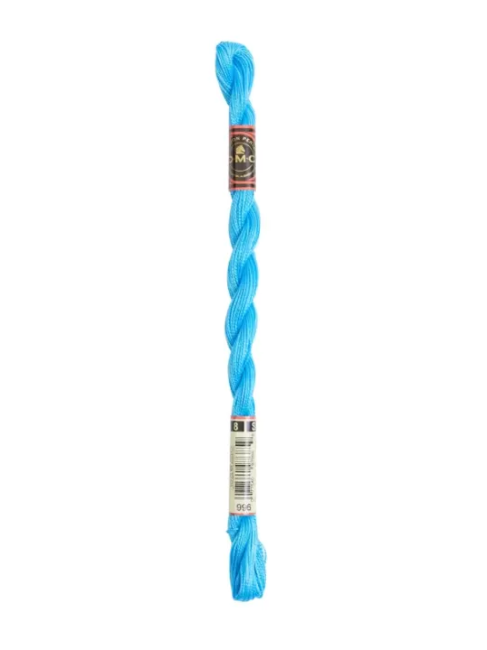 DMC Coton Perlé N° 8 (Art. 116) 996 Bleu des mers du sud